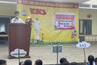 Liên đội Trường Tiểu học Sơn Kỳ hỗ trợ, giúp đỡ thiếu nhi có hoàn cảnh khó khăn